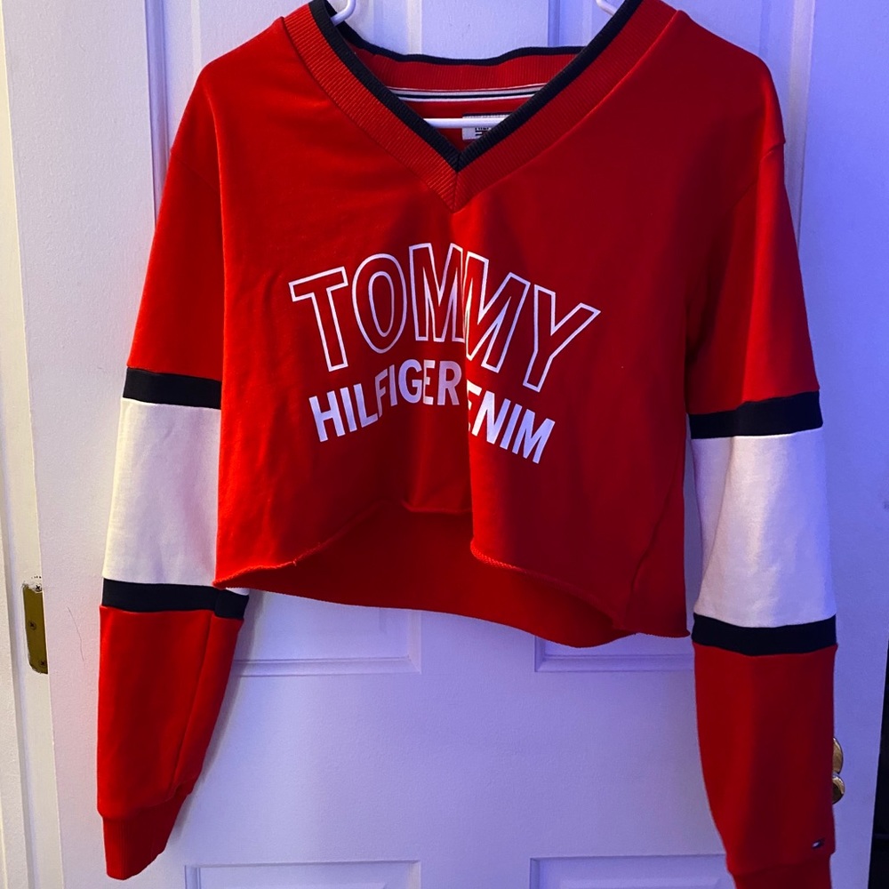 Tommy cropped sweatshirt